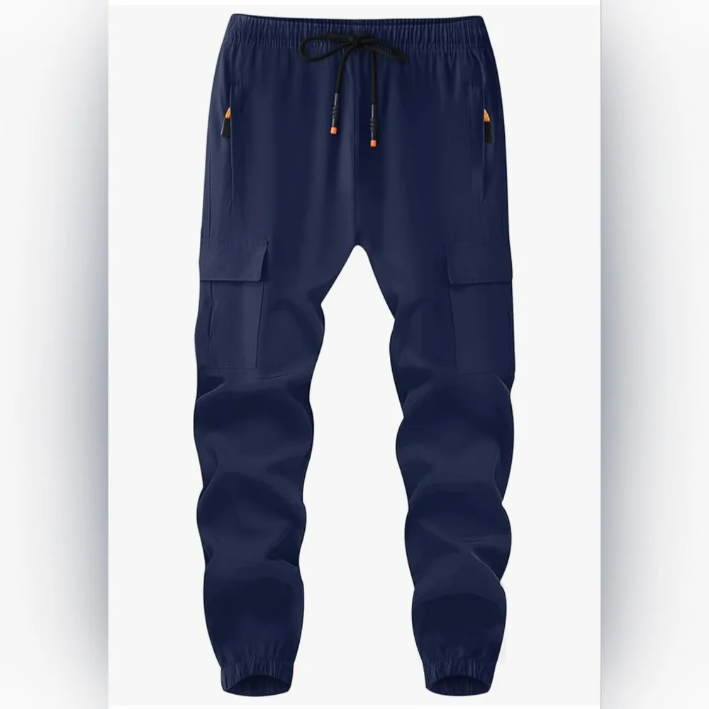 Cargo Jogger‎ Youth Quick Dry Athletic Pants Lightweight Pocket 13-14 NEW